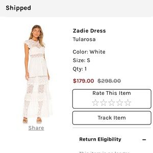 Tularosa Zadie Dress